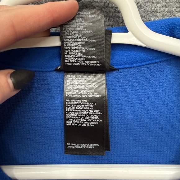 The North Face Canyonwall Full Zip Jacket Coat Mens size XL Gray A4C4 - Picture 14 of 14